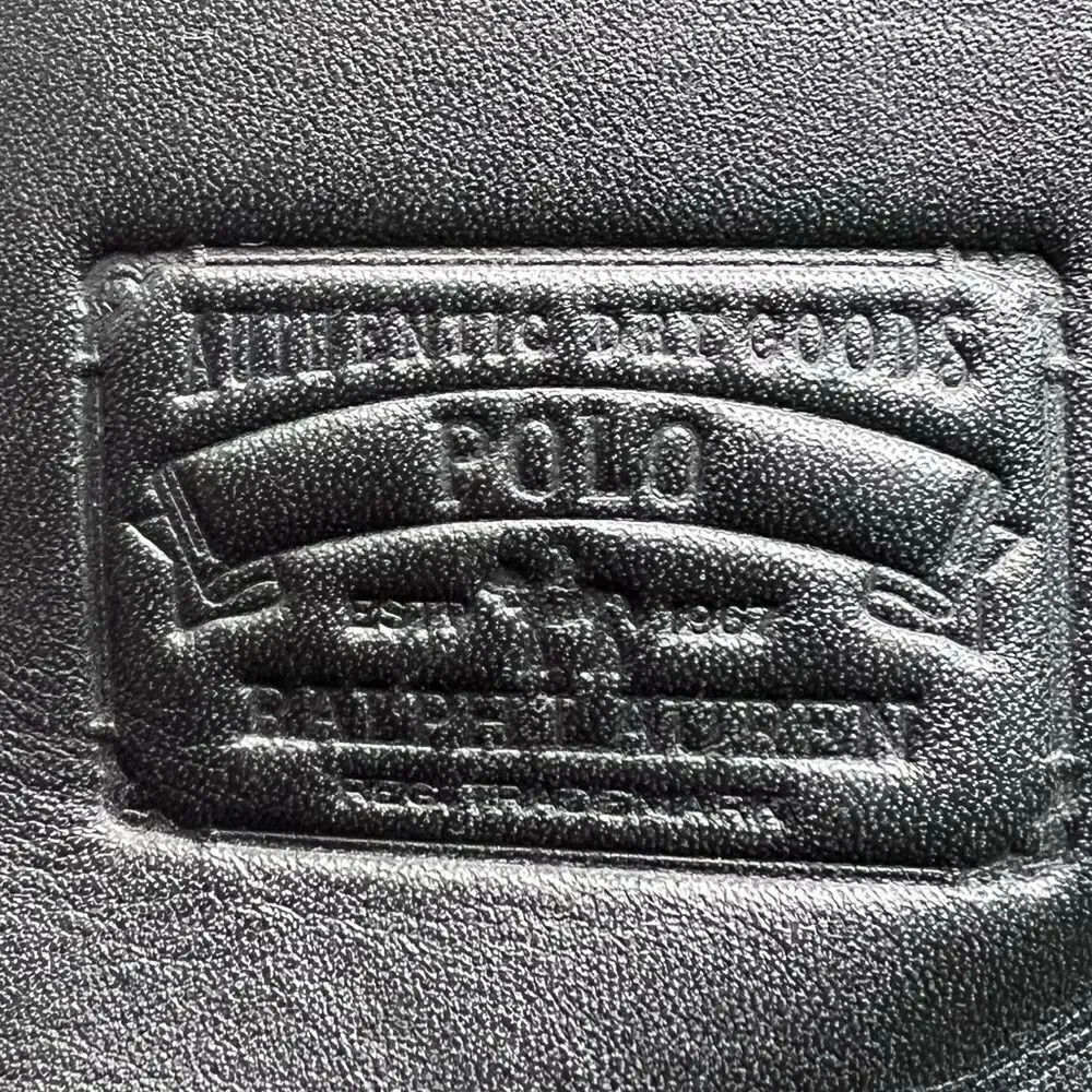 Polo Ralph Lauren Mens Ranger Boot combat bikercore leather black Radbourne 7.